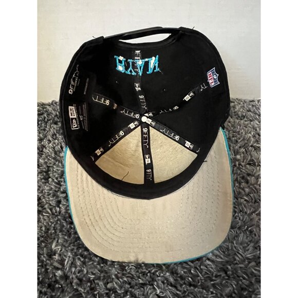 Vintage New Era Carolina Panthers NFL Black Snapback Hat R3 - Picture 4 of 5
